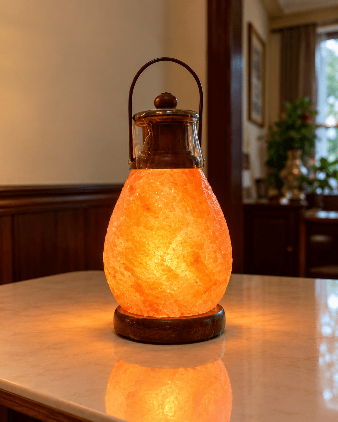 Classic Himalayan Pink Salt Lantern | Home Decor Pakistan