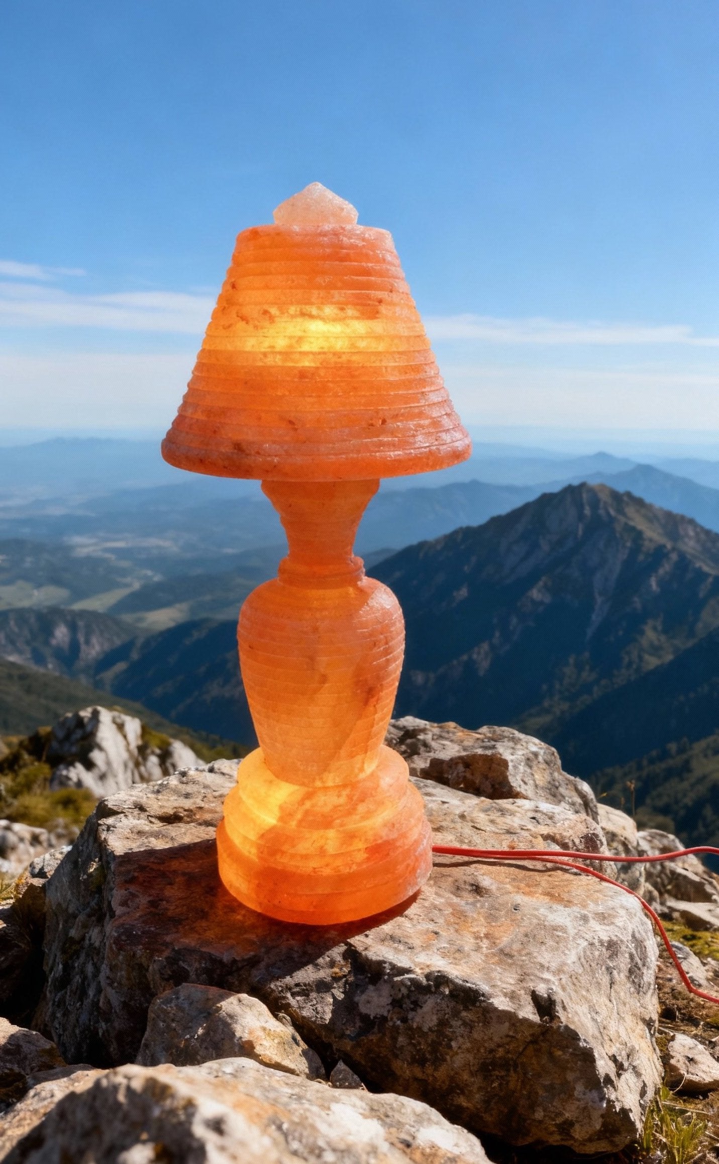 The Ultimate Statement Piece ✨ Our Luxury Salt Lamp