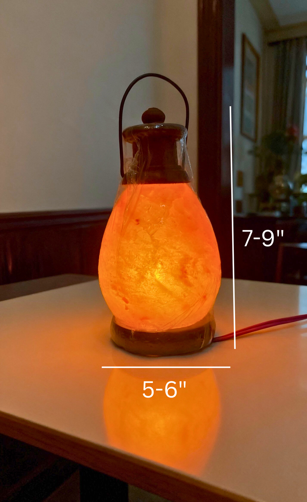 Light the Way with Our Classic Salt Lantern! 🏮✨