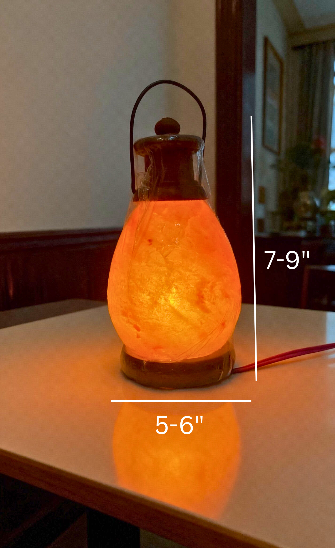 Light the Way with Our Classic Salt Lantern! 🏮✨