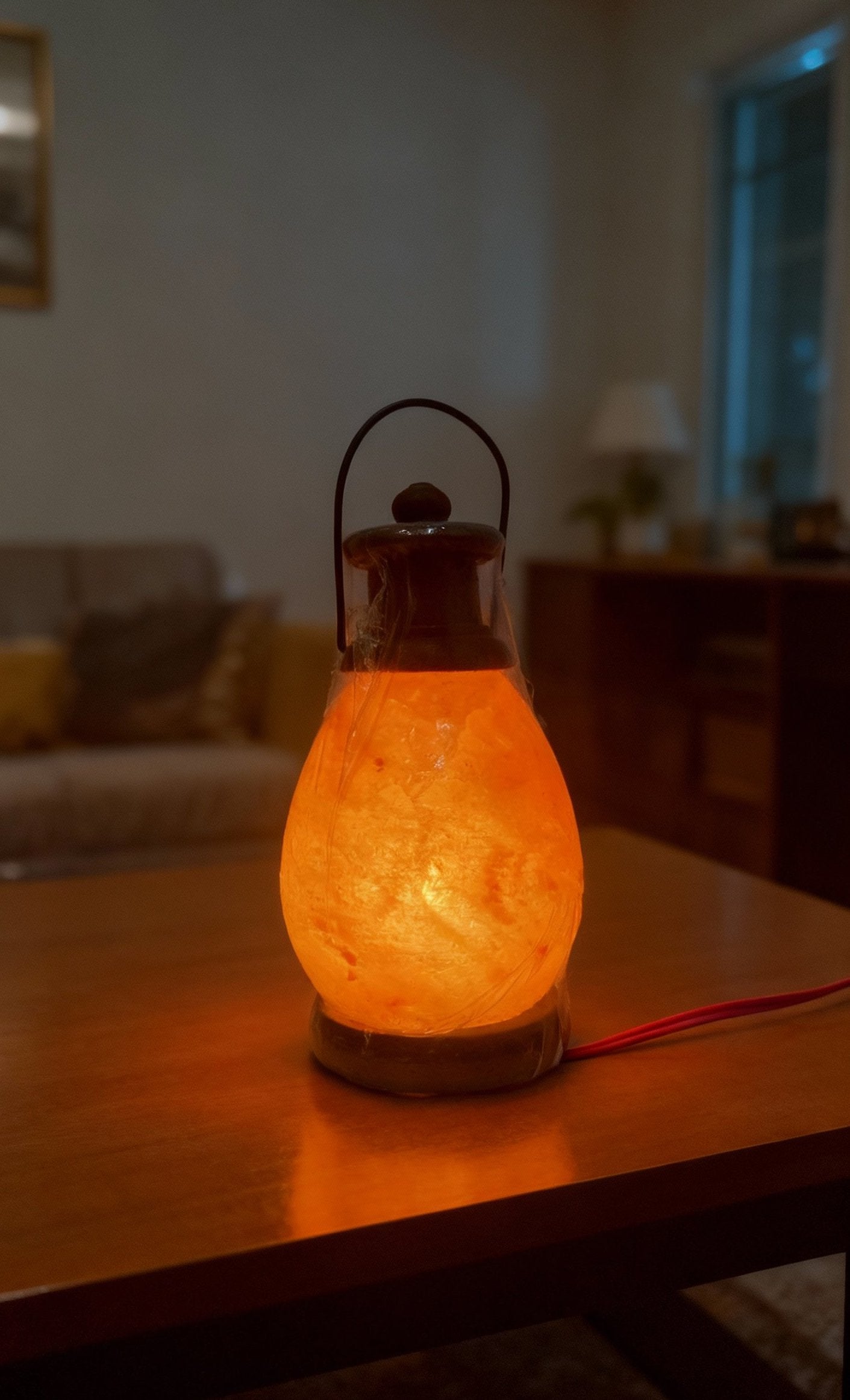 Light the Way with Our Classic Salt Lantern! 🏮✨