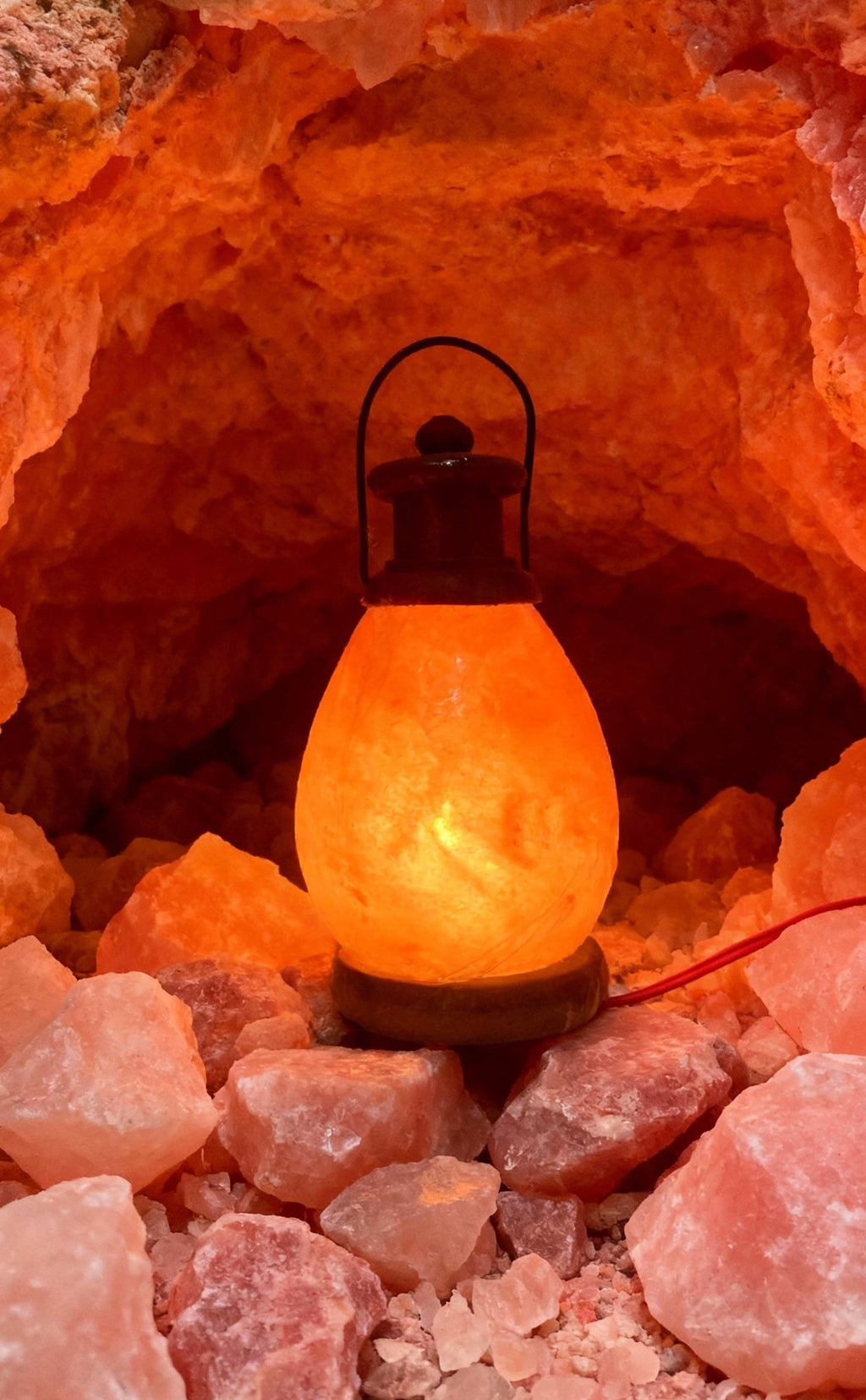 Light the Way with Our Classic Salt Lantern! 🏮✨