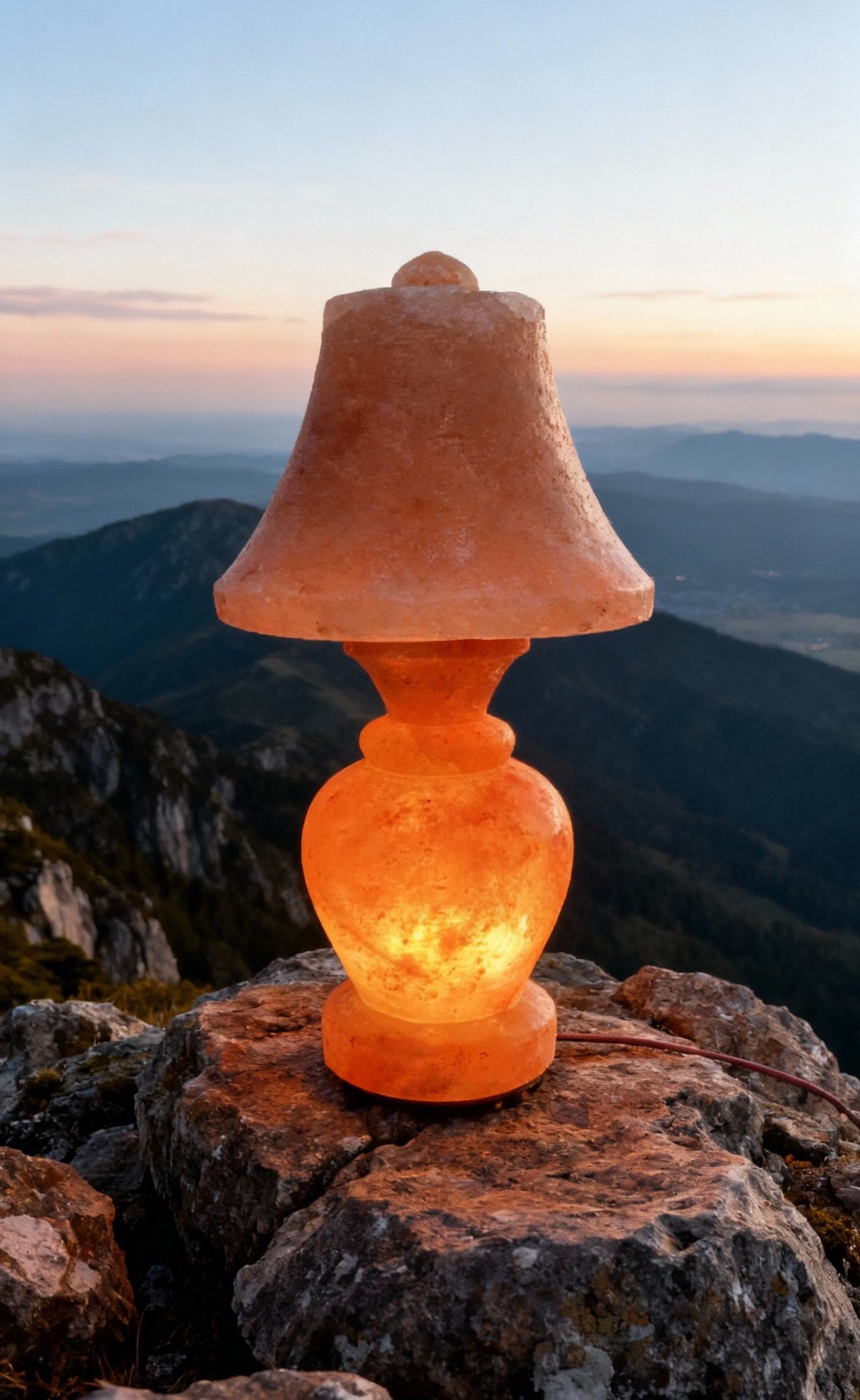 The Artisan Salt Table Lamp ✨