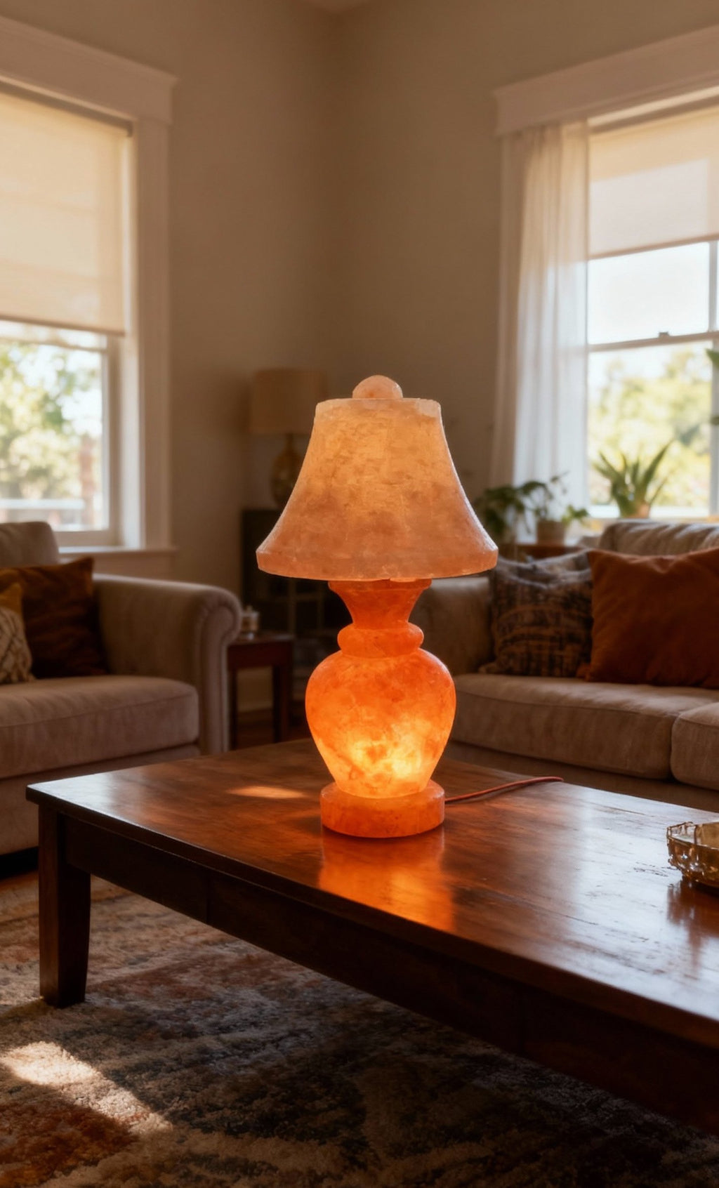 The Artisan Salt Table Lamp ✨