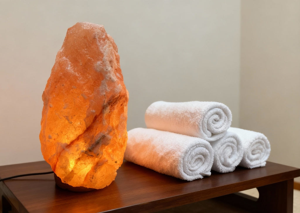 Natural Shaped Salt Lamp 🏔️✨