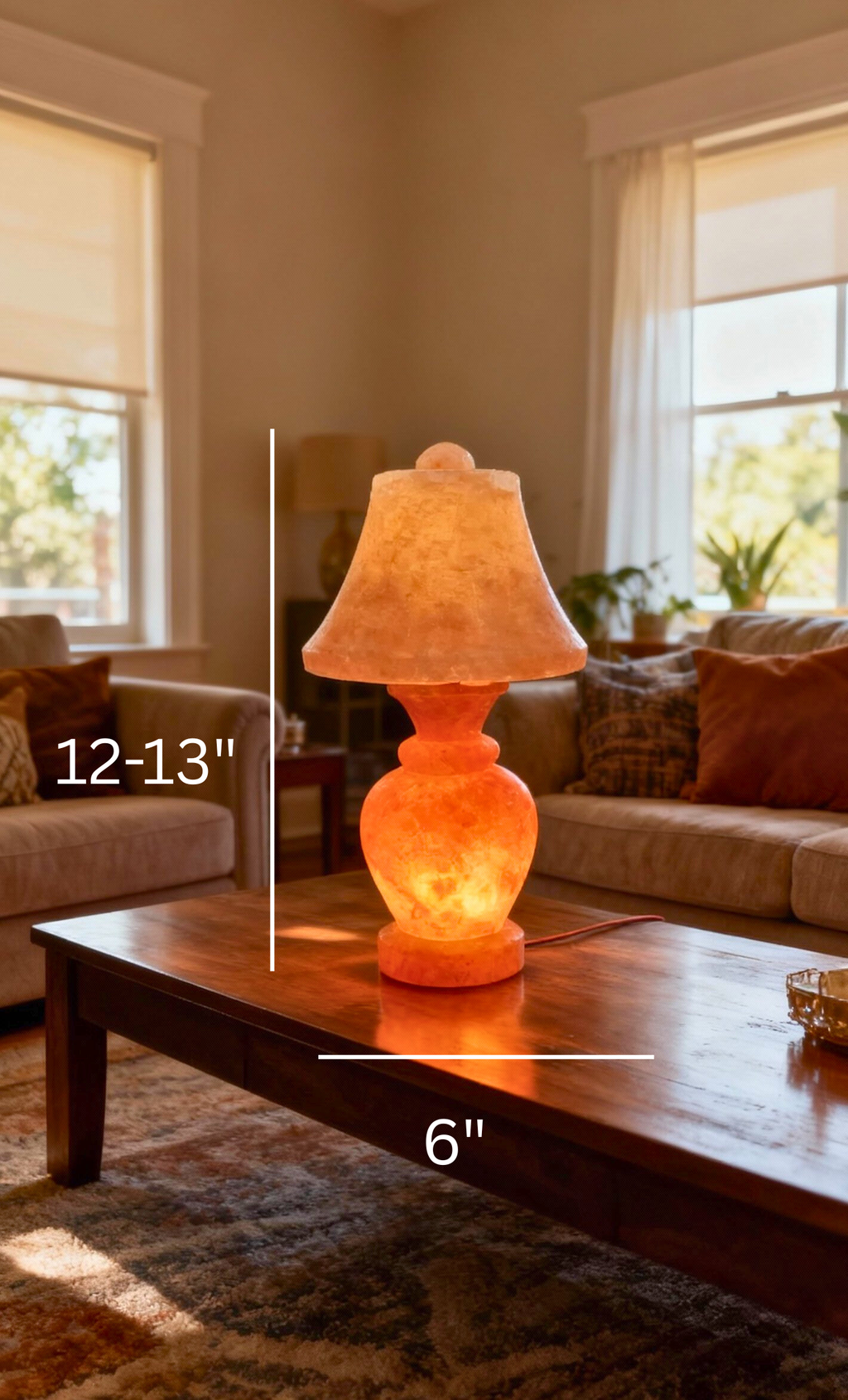 The Artisan Salt Table Lamp ✨